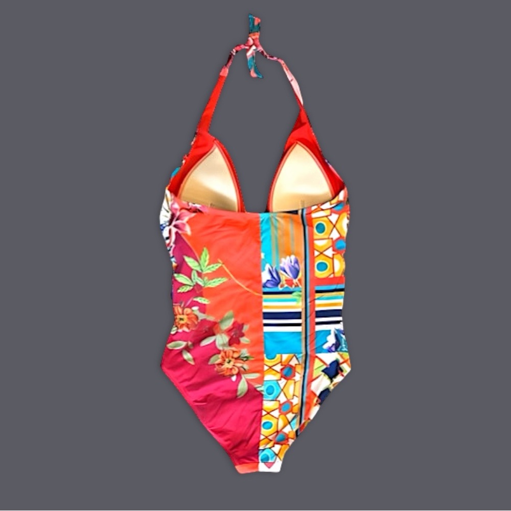 Johnny Was Color Twist One Piece Swimsuit - Picture 6 of 16